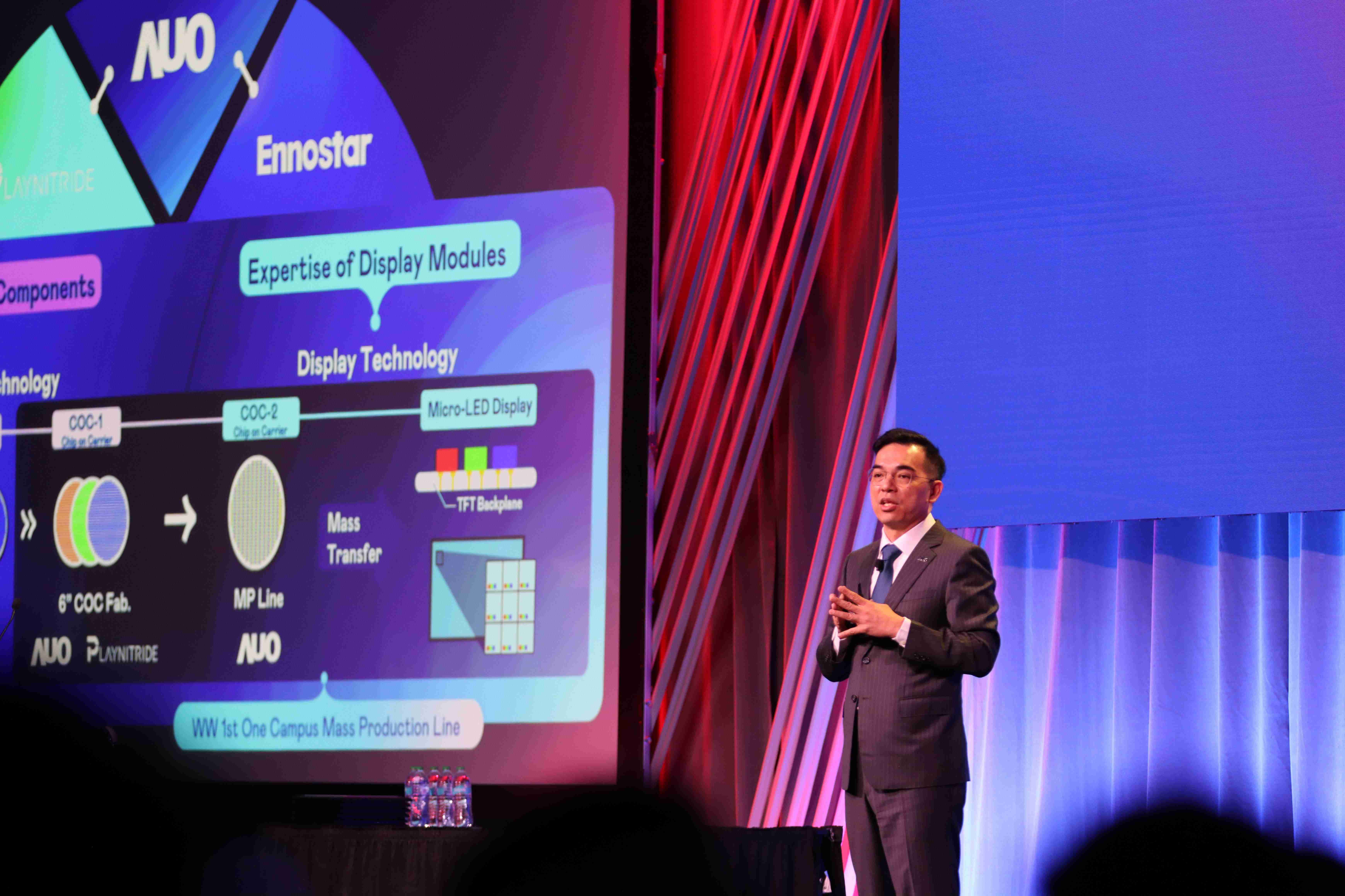 2025 SID显示周登场，，918.COM光电执行长暨总经理柯富仁博士以〝Redefining Displays: Inspiring New Possibilities〞发表主题演说，，，，带领918.COM以智能显示解决方案先驱，，，，透过AI赋能，，，，重塑显示的视觉创新体验